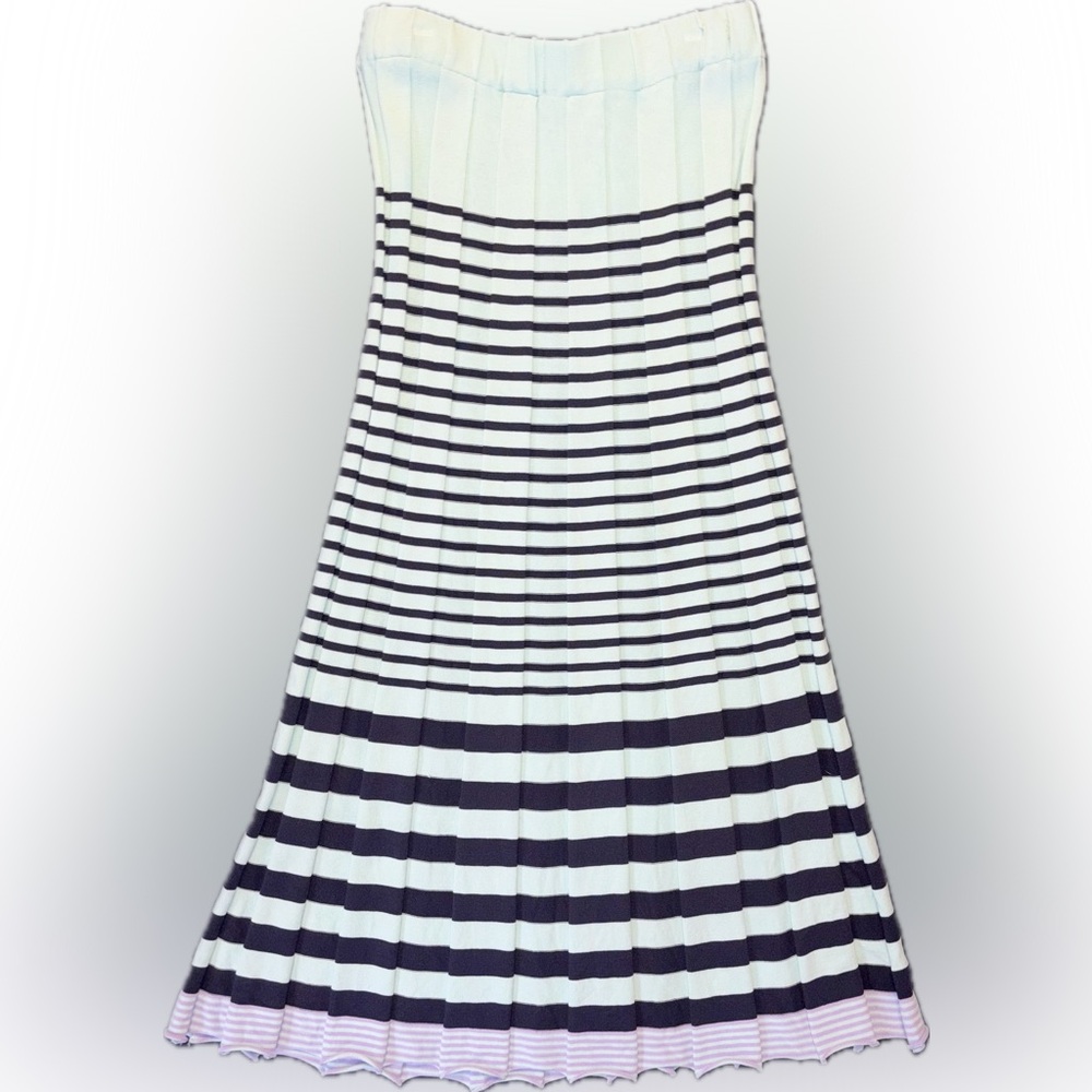 Jason Wu Striped Knit Midi Skirt